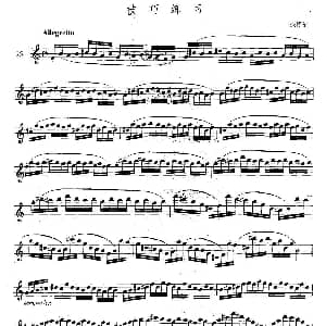 萨克斯谱 | 萨克斯练习曲合集 5—25 技巧练习 杰特尔