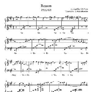 Reason_歌谱投稿_词曲:김원희 유승범