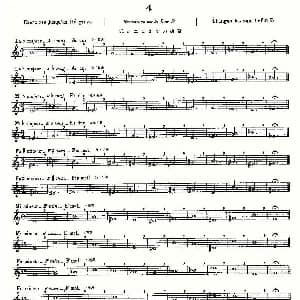 长笛曲谱 | 初级练习之4 Alphonse Ludec Debutant Flutiste 莫伊斯Moyse