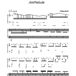 AmPrelude 钢琴谱 Babell