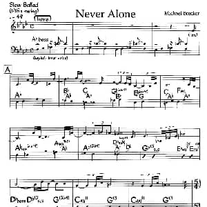 Never Alone 钢琴谱