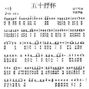 五十抒怀_歌曲简谱_词曲:白中宝 王训军