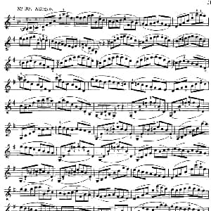 小提琴谱 | 沃尔法特60首练习曲 Op.45 第21 30页