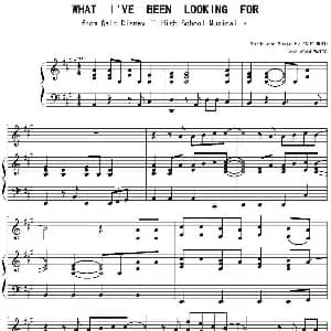 What I've Been Looking For 我有多么寂寞 钢琴谱 ANDY DODO and ADAM WATTS