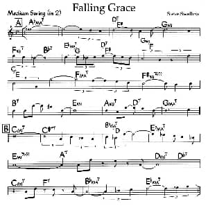 Falling Grace 钢琴谱