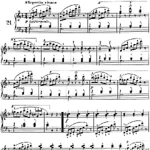 25首车尔尼Op.748练习曲 钢琴谱 车尔尼