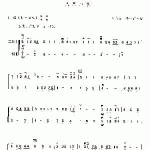 二胡谱 | 巴赫印象 二重奏 张飞龙 张建国改编