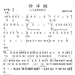 种洋烟_歌曲简谱