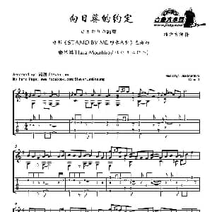 向日葵的约定 吉他谱