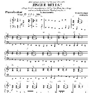 JINGLE BELLS！ 钢琴 吉他分谱