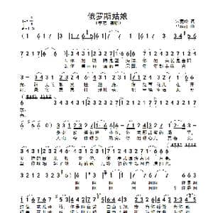 俄罗斯姑娘_歌谱投稿_词曲:宋麦玲 马成祥