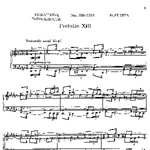 24 Preludes and Fugues Part.2 Op.45 钢琴谱 康斯坦汀诺维奇 谢德林