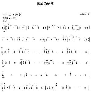 二胡谱 | 摇滚的抚摸 王莉莉