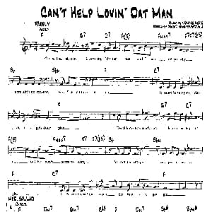 CAN'T HELP LOVIN' DAT MAN 降B爵士乐谱