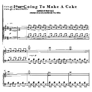 电影 时时刻刻 配乐 4. 准备做蛋糕 I'm Going to Make a Cake 钢琴谱 菲利普 格拉斯 Philip Glass
