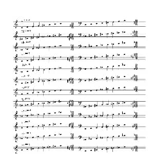 萨克斯谱 | 常见爵士音阶 P.21 40