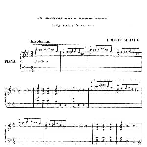 The Maiden s Blush Op.106 钢琴谱 路易斯 莫劳 戈特沙尔克