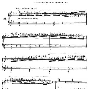 Czerny 30 New Studies 21 钢琴谱 Czerny