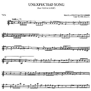 小提琴谱 | UNEXPECTED SONG 不期而至的歌
