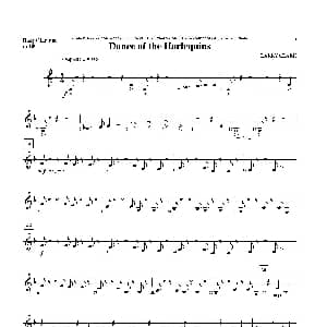 Dance of Harlequins 低音黑管分谱