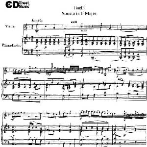 小提琴谱 | Violin Sonata No.3 in F major 小提琴 钢琴伴奏