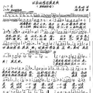 回家的感觉真是爽_歌谱投稿_词曲:王东明 张艺军