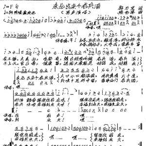 东北出来个老兵酒_歌谱投稿_词曲:郭万里 张艺军