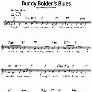 蓝调音乐:Buddy Bolden's Blues_外国歌谱