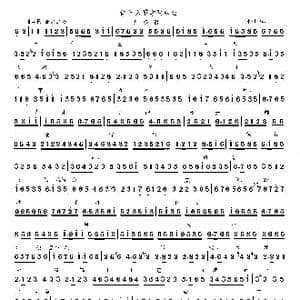 自从别兄转家乡_歌谱投稿_词曲:杜近芳 刘长河