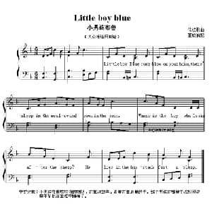 Little boy blue_外国歌谱_词曲: 董放