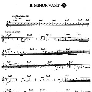 萨克斯谱 | Jazz Patterns For Improvisation Bb Frank Mantooth 3