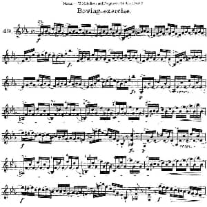 小提琴谱 | 马扎斯小提琴练习曲 Op.36 第二册 华丽练习曲 49