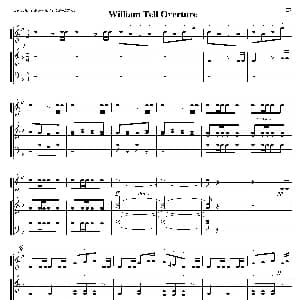 William Tell Overture 小号 钢琴伴奏