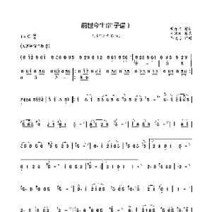 前世今生笛子谱_歌曲简谱
