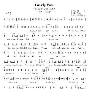 Lovely You_歌曲简谱_词曲:Pitt 刘沁