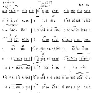 二胡谱 | 二泉映月 华彦钧传谱版
