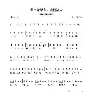共产党恩大,我们福大_歌曲简谱_词曲:孙强 孙强