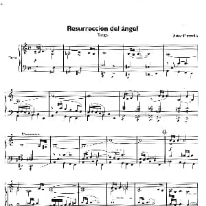 天使组曲 钢琴谱 亚斯托尔 皮亚佐拉