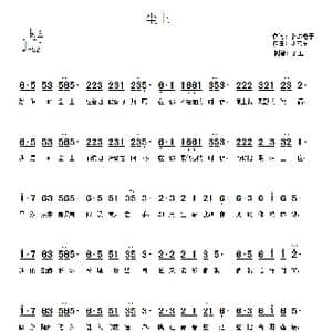 尘土_歌谱投稿_词曲:小城老于 刘宏军