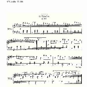 17 Ländler D.366 钢琴谱