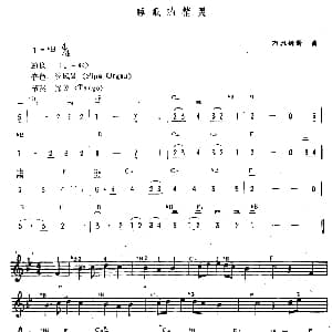 电子琴谱 | 睡眠的精灵 德 布拉姆斯