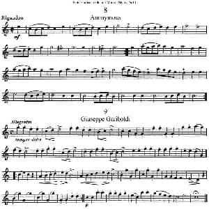 长笛曲谱 | 斯勒新老风格长笛练习重奏曲 第一部分 NO.8 NO.10 Siegfried Thiele S. 斯勒