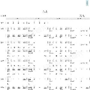 九儿_歌曲简谱_词曲:何其玲&阿鲲 阿鲲