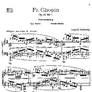 53首改编练习曲 钢琴谱 里奥鲍尔德 戈多夫斯基