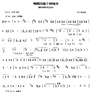朝阳沟是个好地方 豫剧 朝阳沟 选段 唢呐谱