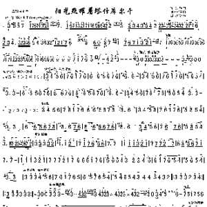 阳光照耀着塔什库尔干二胡谱_歌谱投稿_词曲: 陈刚编曲