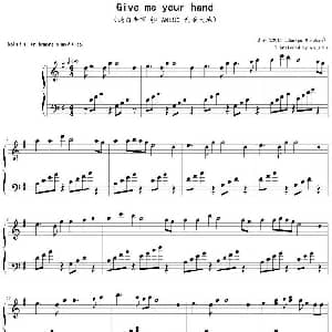 Give Me Your Hand 钢琴谱 George Winston