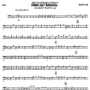 Moonlight Serenade 贝司分谱