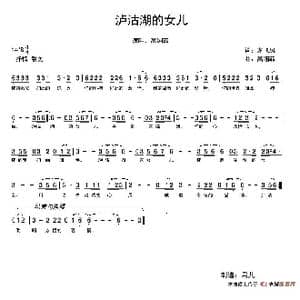 泸沽湖的女儿_歌谱投稿_词曲:龙飞凤 高翊菲
