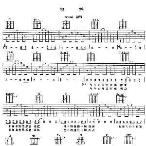 牺牲 吉他谱 Beyond